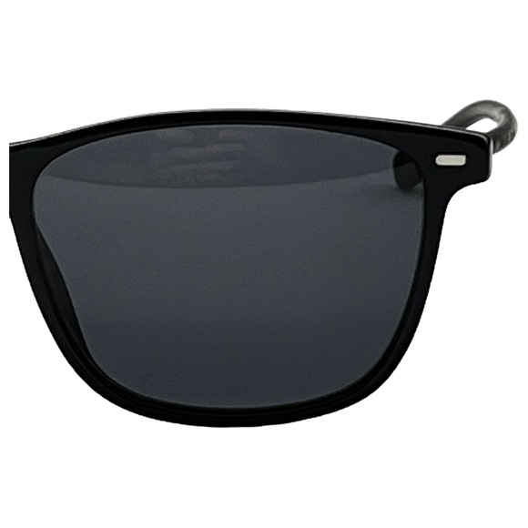 NWT! BOSS Hugo Boss Black/Gray Soft Square Polarized Unisex Sunglasses NWT - Picture 9 of 13